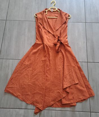 Robe cache cœur orange A.Y.J 