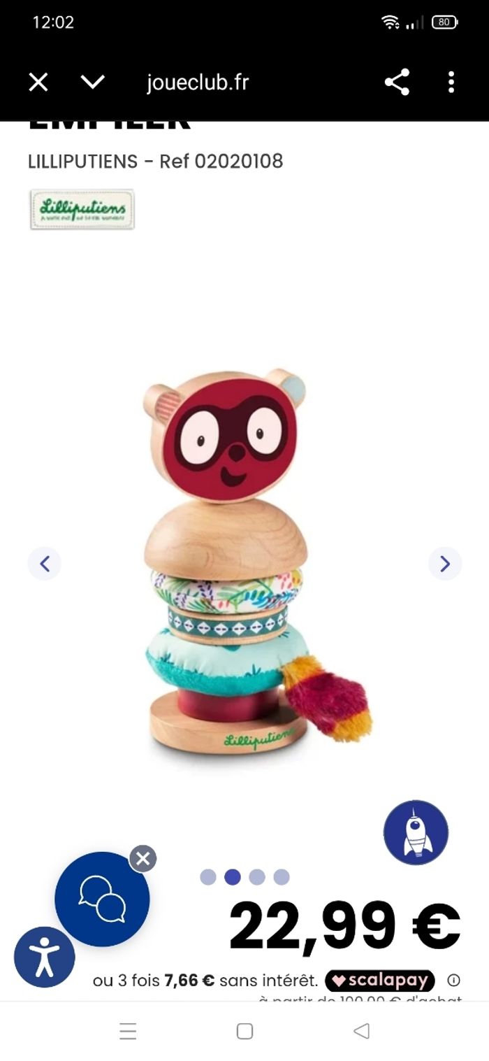 Georges pyramide a empiler - Lilliputiens - photo numéro 6