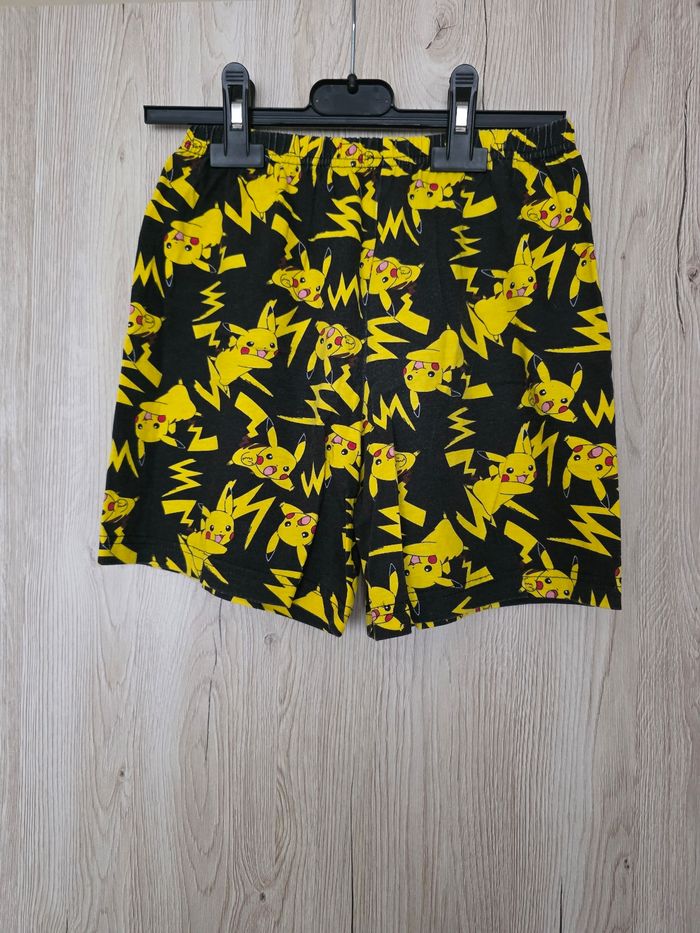 PYJAMA SHORT 2 PIÈCES TEE-SHIRT ET SHORT POKEMON TAILLE 8ANS - photo numéro 4