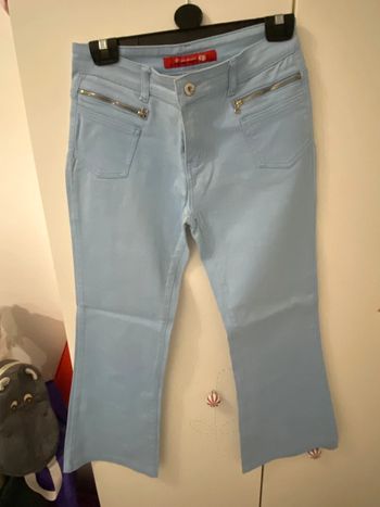 Pantacourt  jambes larges