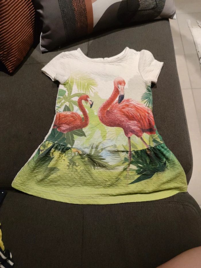 Robe flamand rose