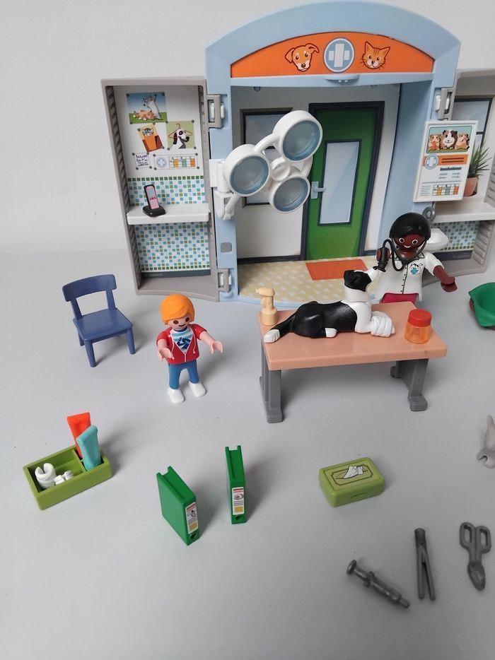 Playmobil Vétérinaire Coffre Transportable 🐱 - photo numéro 3