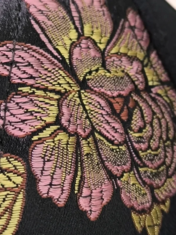 Casquette à fleurs brodée femme - photo numéro 8