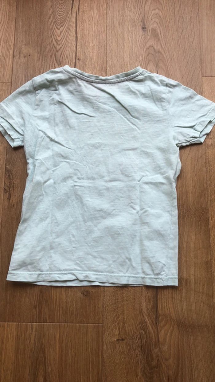 T-shirt vert 4 ans - photo numéro 4