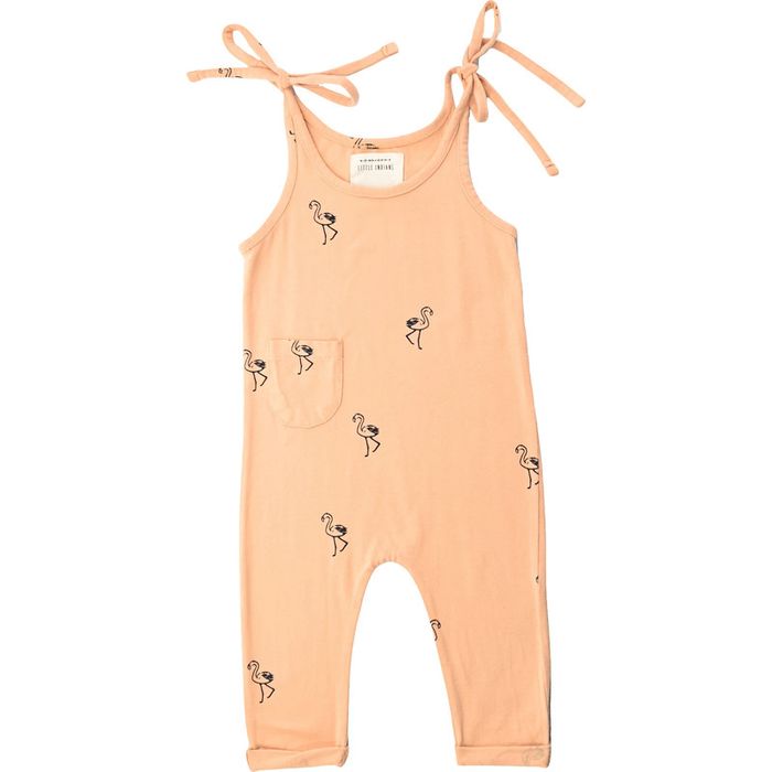 Salopette 12 mois en coton bio Little Indians