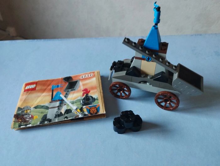 Lego vintage 4816 knight's catapult - photo numéro 3