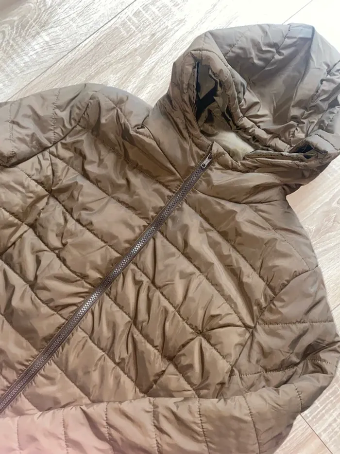 Veste doudoune marron - photo numéro 5