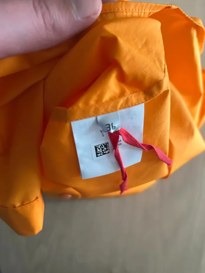 Chemise Balenciaga Sample Défilé Fall Winter 20 (Orange) - Taille 36 - photo numéro 5