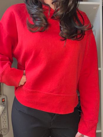 Sweat rouge Zara 