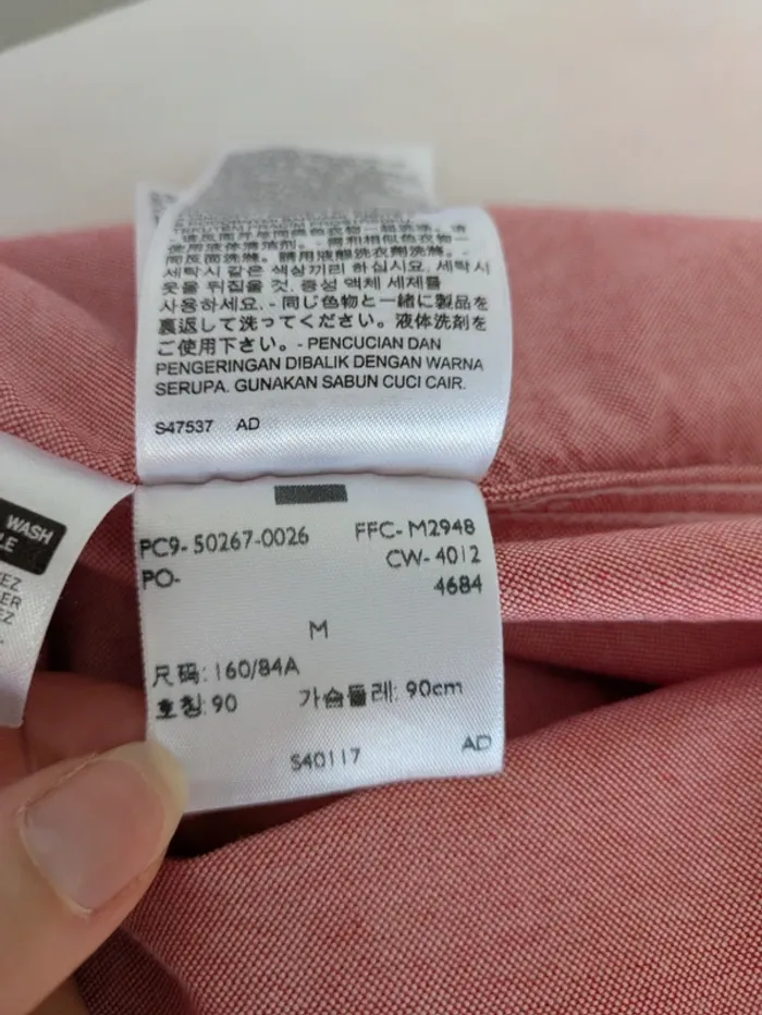 Chemisier rose manches courtes - Levi's - taille M - photo numéro 8