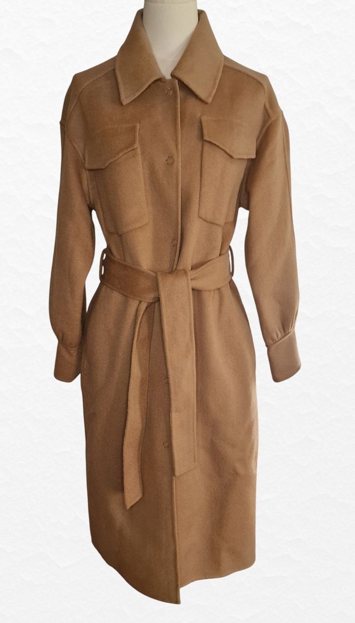 Manteau long camel Liu Jo taille 34