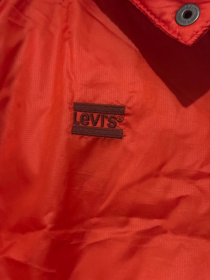 levi's luna core puffer jacket orange fluo - photo numéro 3