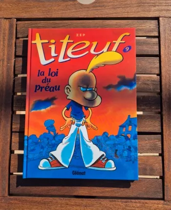 BD Titeuf Tome 9  "La loi du préau" Zep