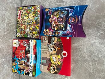 lot 3 mini puzzles neufs