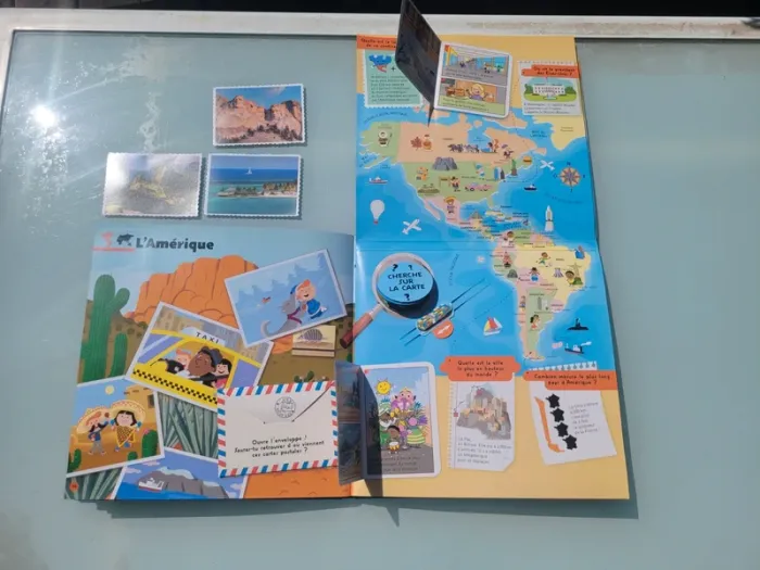 Livre animé de flaps, tirettes.. Kididoc grand format 🌎 Le Kididoc autour du monde 🌎 (94) - photo numéro 11
