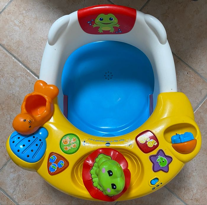 Anneau de bain musical lumière