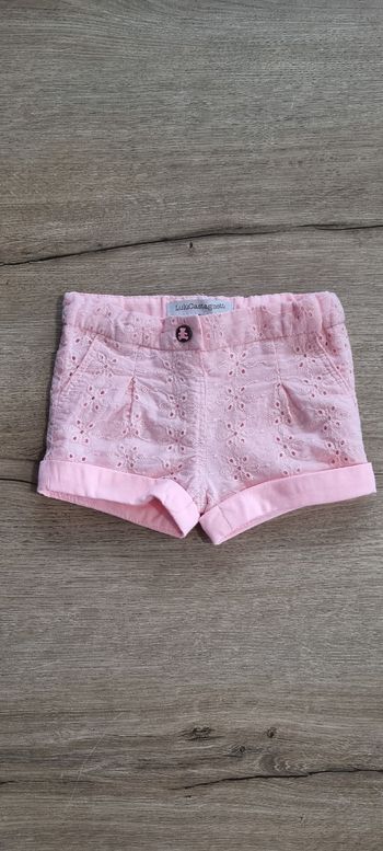 Short Lulu Castagnette 3 mois neuf