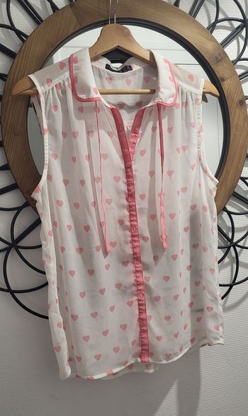 Chemise femme sans manche