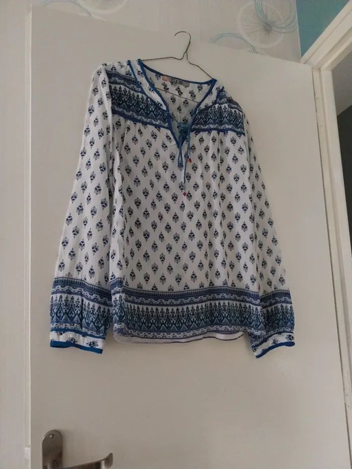 Chemise bohème 38/ 40 - photo numéro 2