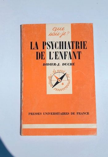 Livre la psychiatrie de l'enfant