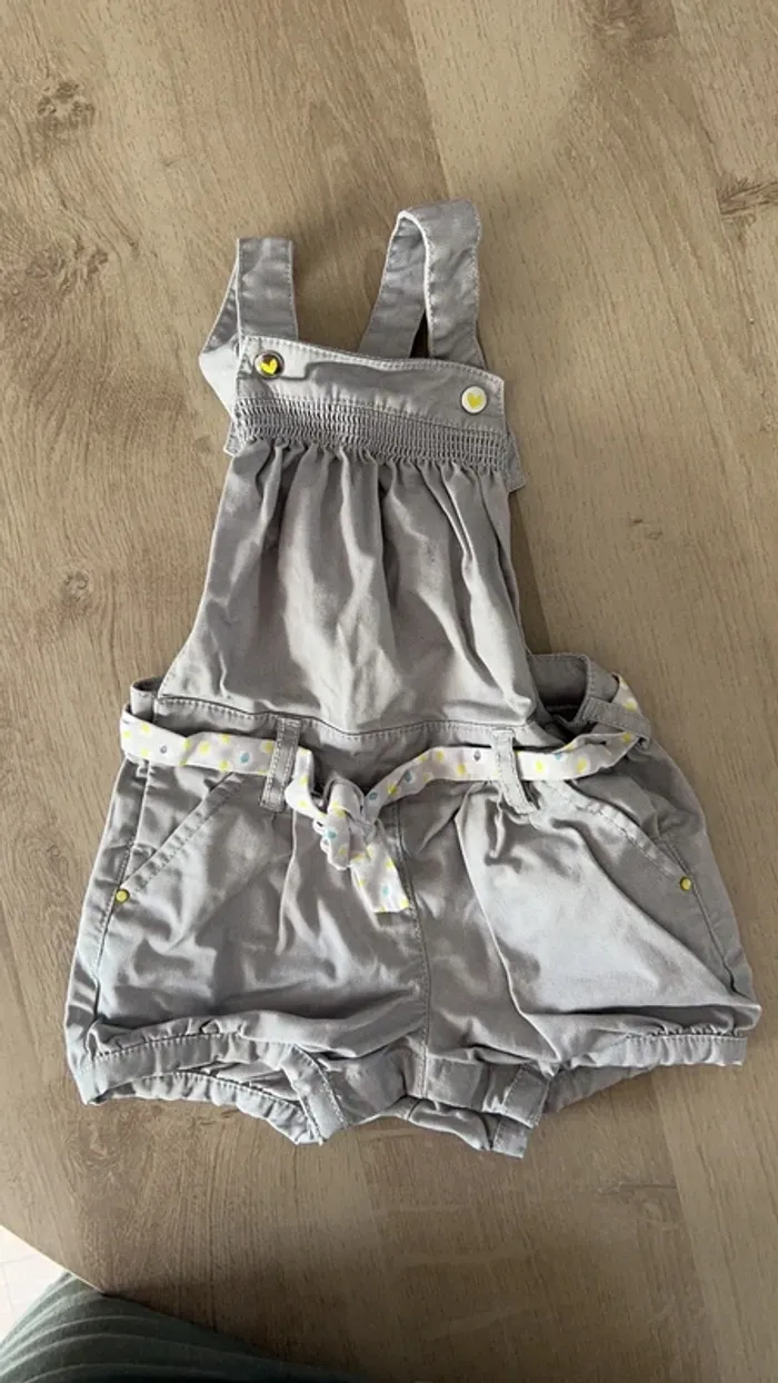 Salopette short