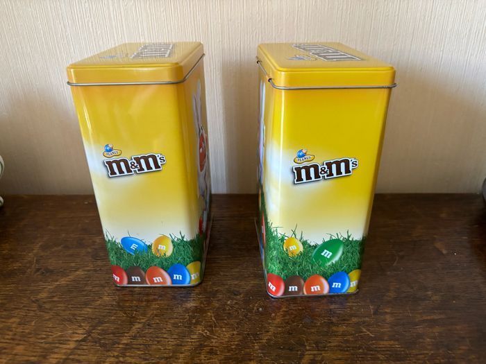 Lot de 2 boîtes métal M&M's « Lapin de Pâques » - photo numéro 3