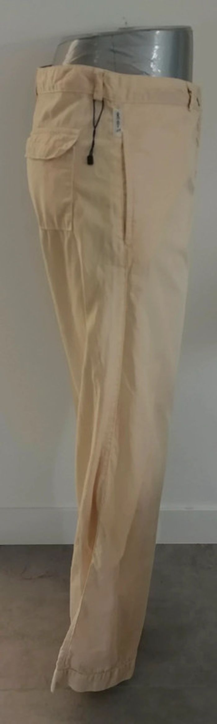Pantalon beige évasé Taille 34/36 Armani Jeans - photo numéro 3