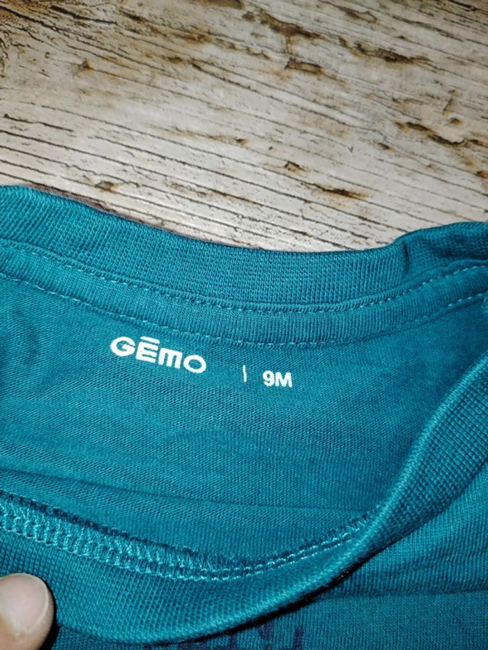 Joli t-shirt garçon manches longues 9 mois - photo numéro 4