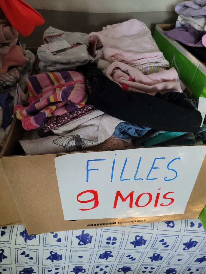 Vêtements fille 9 mois hiver