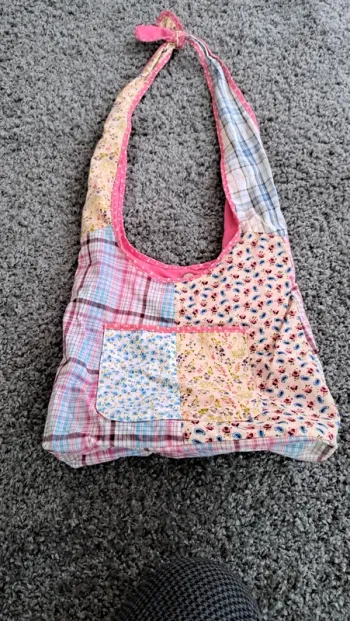 Sac bandoulière en tissu, Claire's