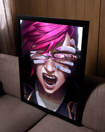 Poster Arcane / League of Legends - Vi & Jinx