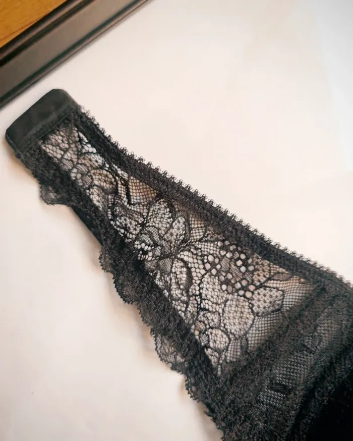 Soutien-gorge Etam noir dentelle 80C - photo numéro 8