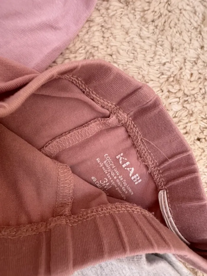 Lot 4 legging taille 3 mois - photo numéro 3