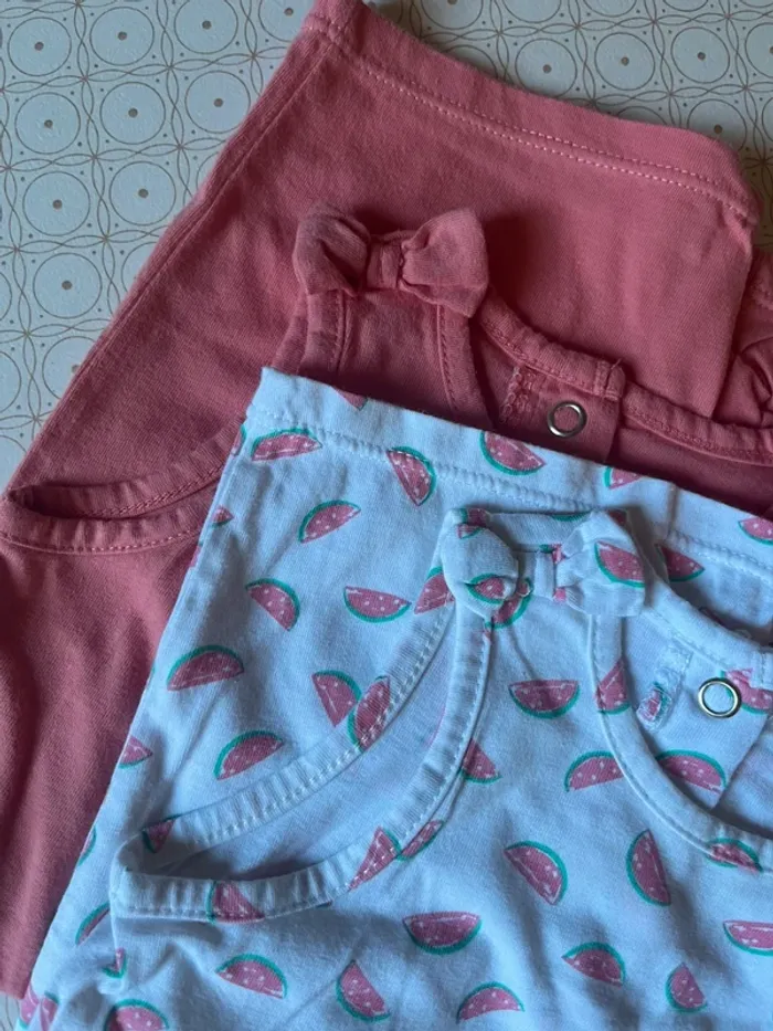 Lot 2 Combi short coton - photo numéro 4