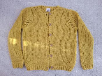 Magnifique gilet epais fille TAO