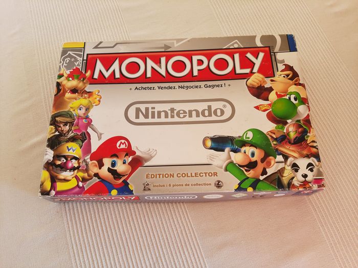 Monopoly Nintendo Édition Collector – Pour pièces – Complet mais avec pions non d'origine