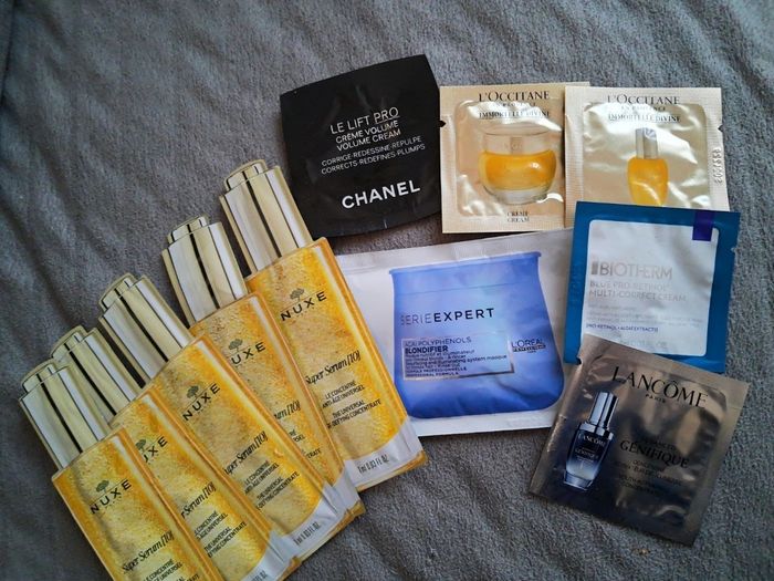 Nuxe,   L'Occitane, Lancôme