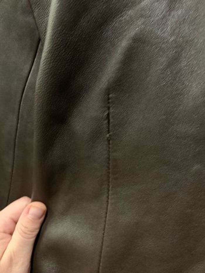 Veste cuir femme t 42 - photo numéro 7