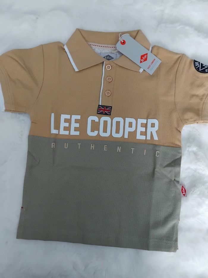 Polo garçon Lee Cooper neuf avec étiquettes 12 ans