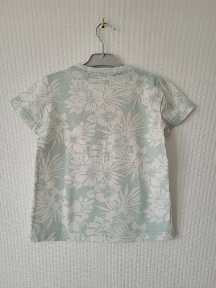 T-shirt hawaïen Vertbaudet 5 ans TBE - photo numéro 3