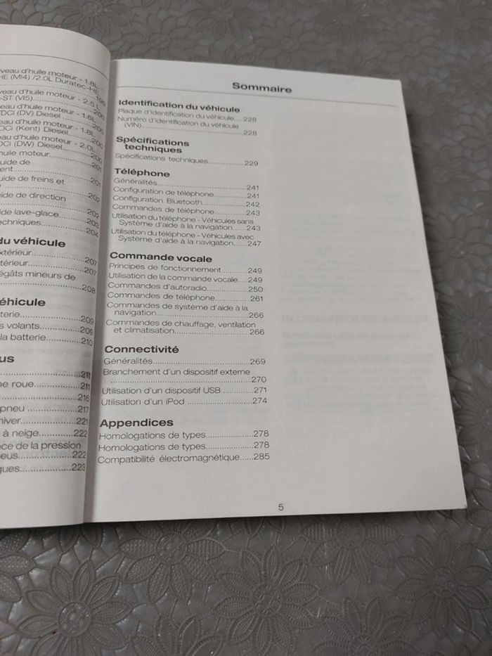 Manuel conducteur Ford focus - photo numéro 7