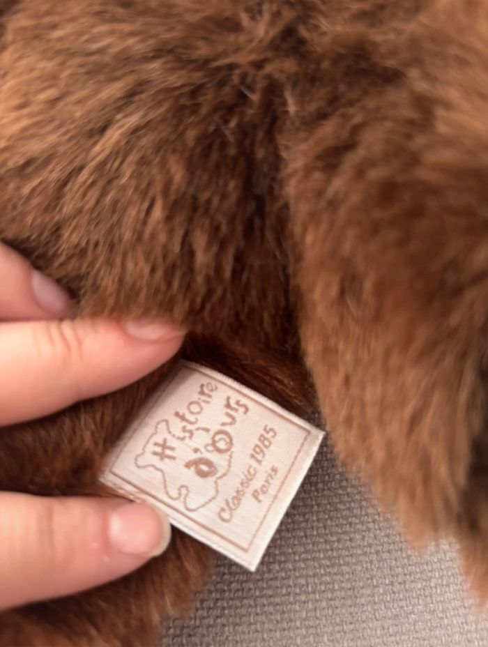 Peluche Ours Odin 30 cm Histoire d’Ours - photo numéro 3