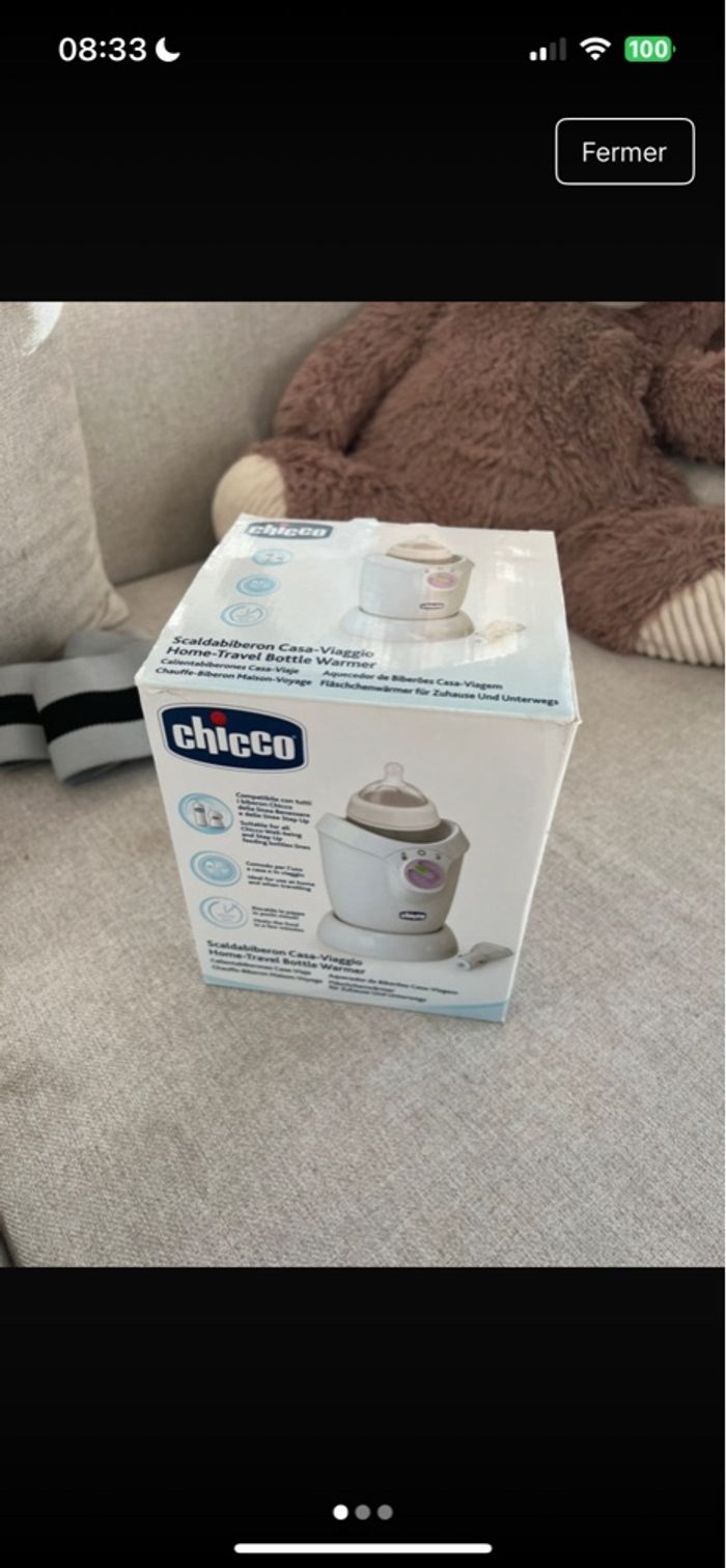 Chauffe biberon Chicco - photo numéro 2