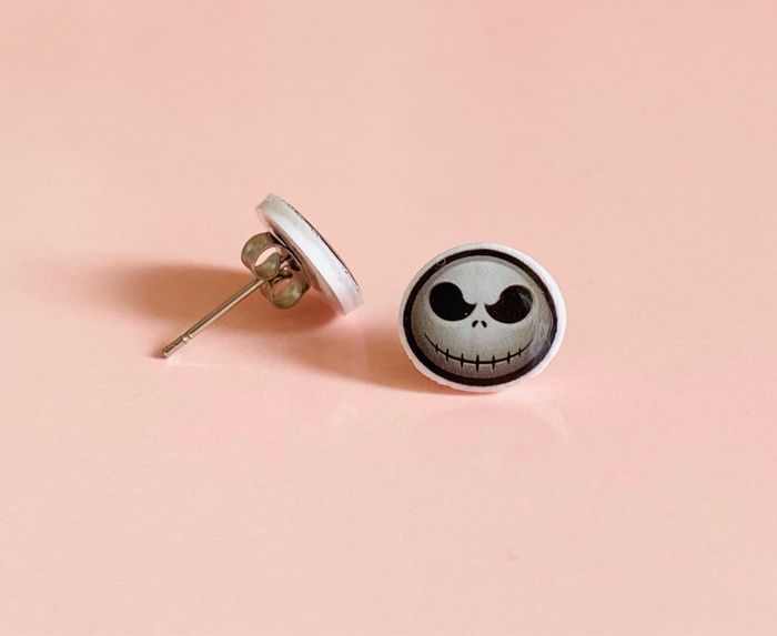 Boucles d’oreilles Fait Main Halloween Monsieur Jack - photo numéro 2