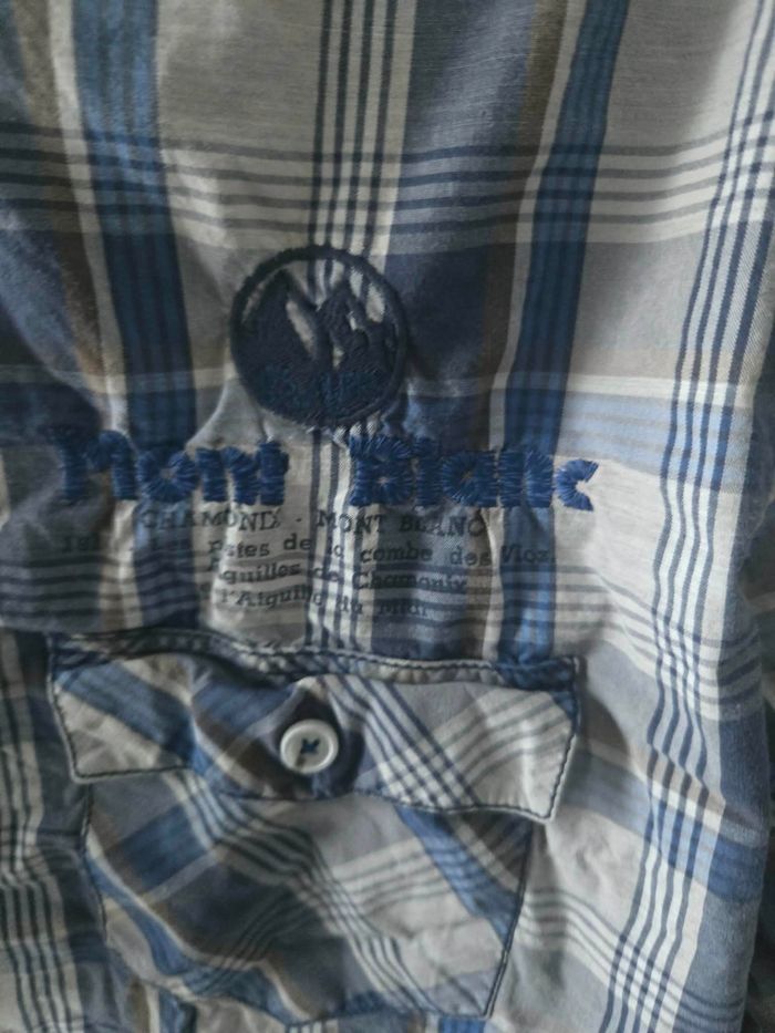 Chemise a carreaux mont blanc taille xxl - photo numéro 2