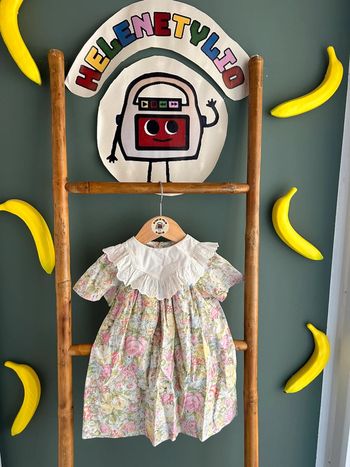 Robe fleuries vintage 12-18M