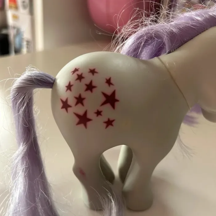 Poney mon petit poney vintage bluebelle bleuet - photo numéro 2