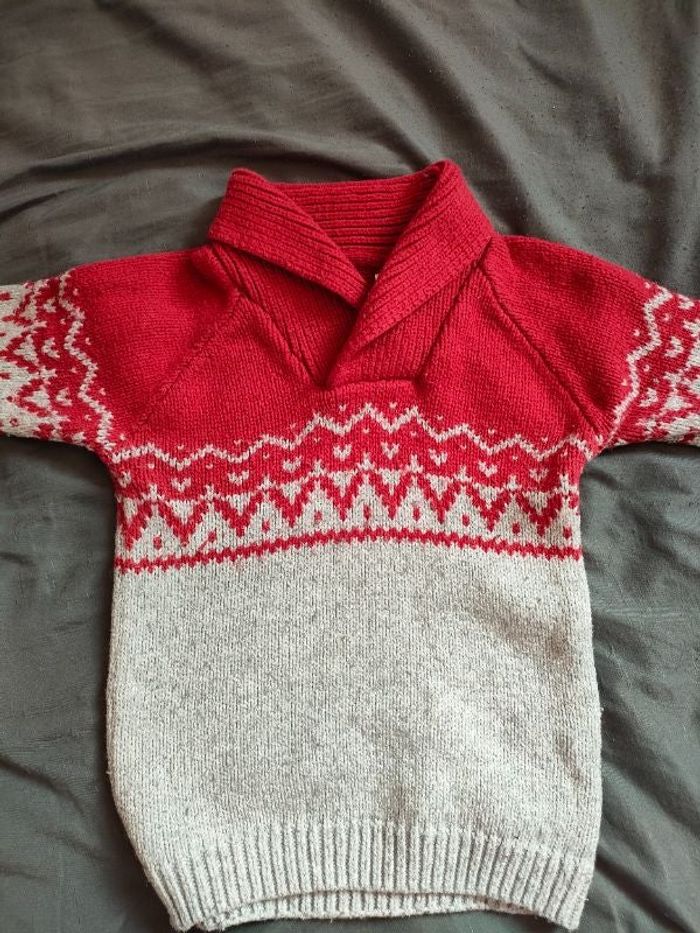 pull chaud 6ans