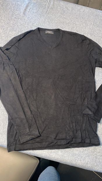 Pull ras de cou Zara (noir), L