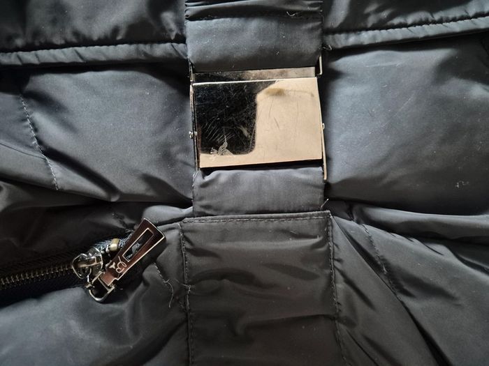 Manteau noir capuche amovible taille 40 Black mojito - photo numéro 6